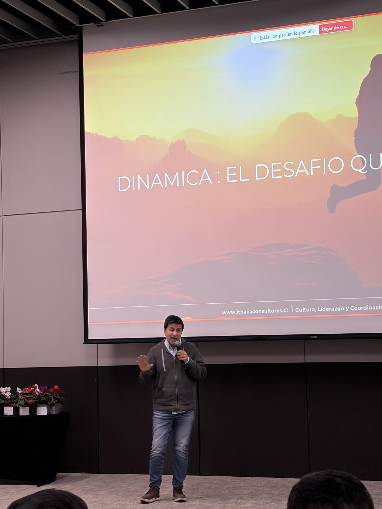 Dinámica grupal del Programa de Liderazgo